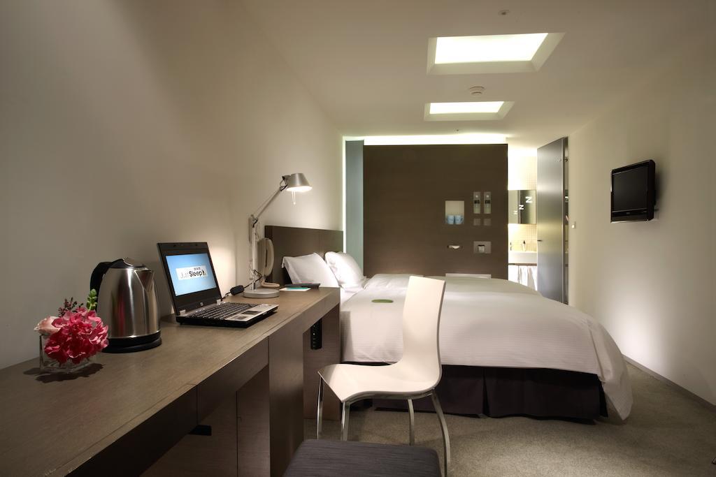 Hotel Just Sleep - Lin Sen Tchaj-pej Exteriér fotografie
