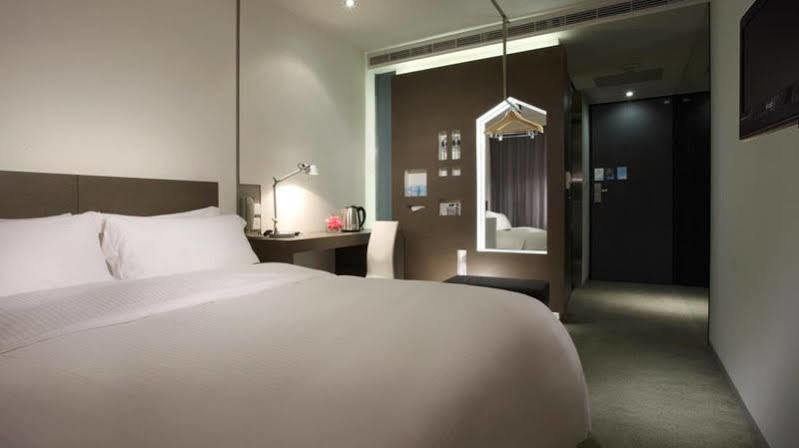 Hotel Just Sleep - Lin Sen Tchaj-pej Exteriér fotografie