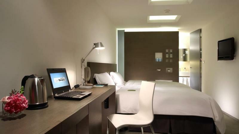 Hotel Just Sleep - Lin Sen Tchaj-pej Exteriér fotografie